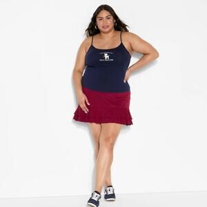 Wild Fable Women's Graphic Camisole Navy Blue Sheep Size 3X NWT